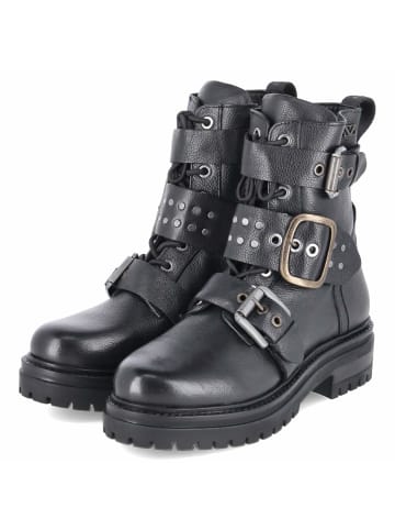 Lazamani Biker Boots ABBY in schwarz
