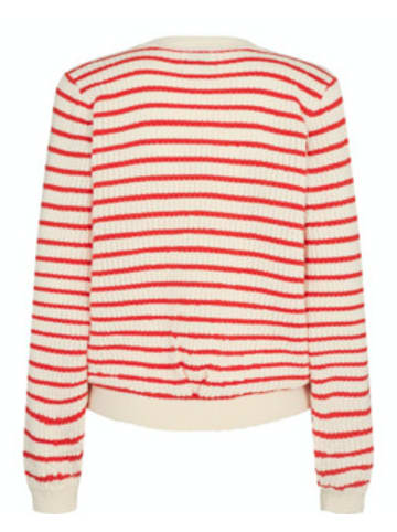 NÜMPH Strickjacke für Damen in rot