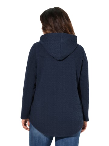 Ulla Popken Sweatjacke in marine