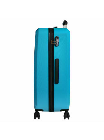 Paradise by CHECK.IN Havanna 2.0 - 4-Rollen-Trolley 78 cm (pink) in türkis