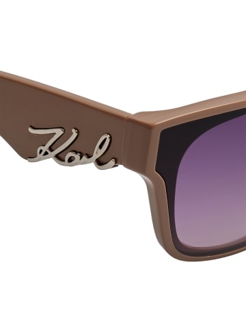 Karl Lagerfeld sunglasses Sonnenbrille in Brown