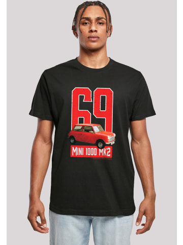 F4NT4STIC T-Shirt British Motor Heritage Austin Mini 1000 Mk2 1969 in schwarz