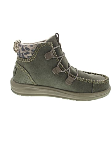 Hey Dude Eloise Stiefel Grün