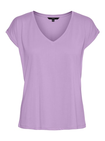 Vero Moda T-Shirt VMFILLI in Lila