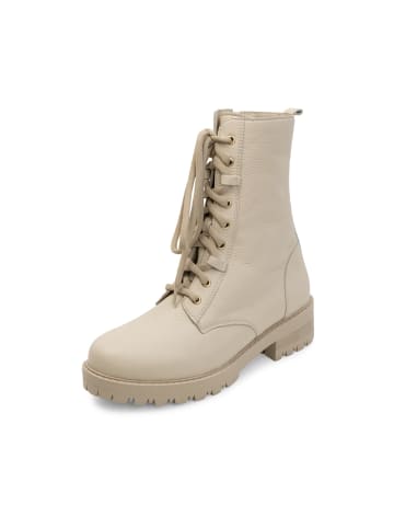 VITAFORM Hirschleder Stiefeletten in beige