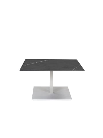 58 aufm Kessel COUCHTISCH Ceara 90x60x47 höhenverstellbar Perlsilber/Marmara Nero