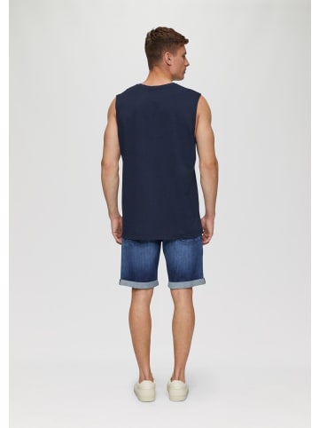 QS T-Shirt in 5884_tiefblau