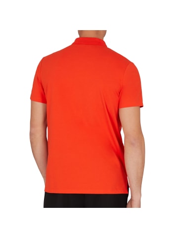 Emporio Armani Polo Beachwear in Rot