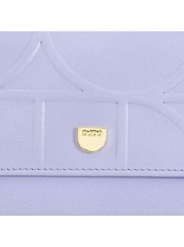 DuDu Up Geldbörse Leder 11 cm in lilac-orange