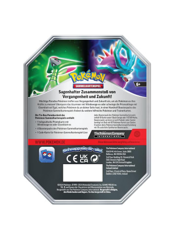 Pokémon Tin Box Eisenblatt | Pokemon | Sammel-Karten | Kollektion deutsch