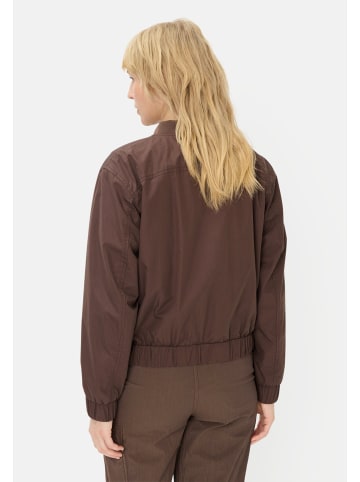 Camel Active Indoor Blazer mit Bomberkragen in Braun