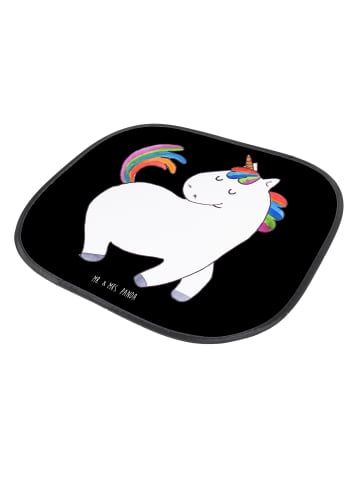 Mr. & Mrs. Panda Hitzeschutz Auto Einhorn Stolzieren ohne Spruch in Schwarz