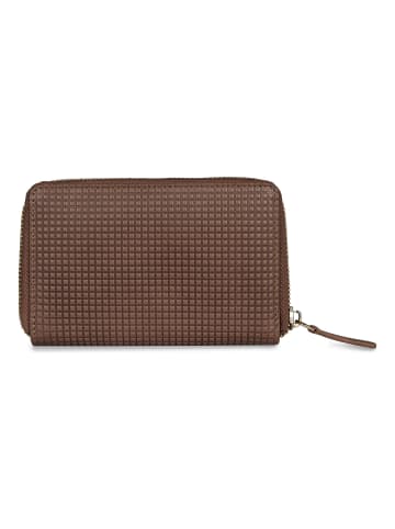 Bugatti Noemi Geldbörse RFID Schutz Leder 14 cm cognac