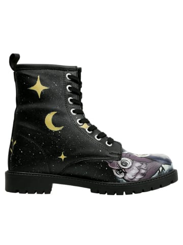 Dogo Longe Boots - Owls Family BLACK 41 in Schwarz