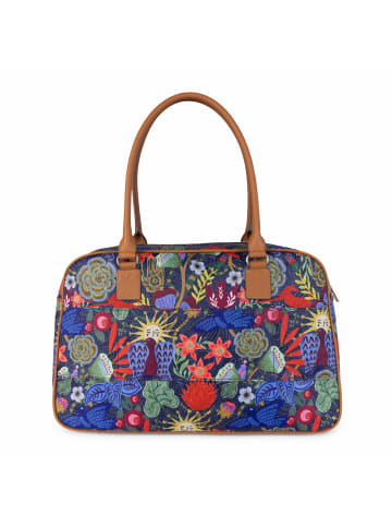 Oilily Schokland Treasues Carine Schultertasche 42 cm in patriot blue