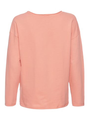 Laura Scott Longsweatshirt in koralle