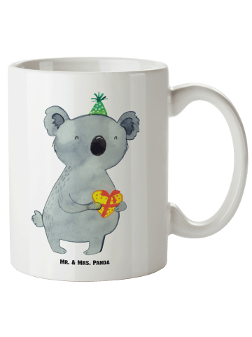 Mr. & Mrs. Panda XL Tasse Koala Geschenk ohne Spruch in Weiß