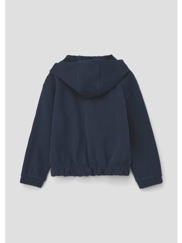 s.Oliver Sweatshirt Jacke langarm in Blau