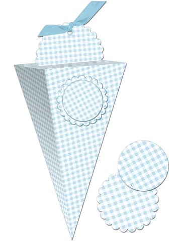 Buntpapierfabrik Ludwig Bähr Geschenkbox Chiara 7,5x20x7,5cm Packung mit 5 Stück Motiv: 38