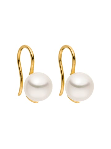 PURELEI Perlenohrstecker Pure Pearl in Gold