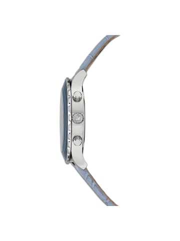 Swarovski Analoguhr für Damen in blau