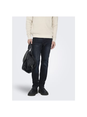 Only&Sons Jeans in blue black denim