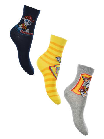 Paw Patrol 3er-Set: Socken Strümpfe Marshall in Mehrfarbig