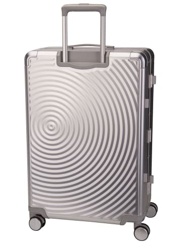 American Tourister Trolley Soundbox Alu Spinner 75 in Silver