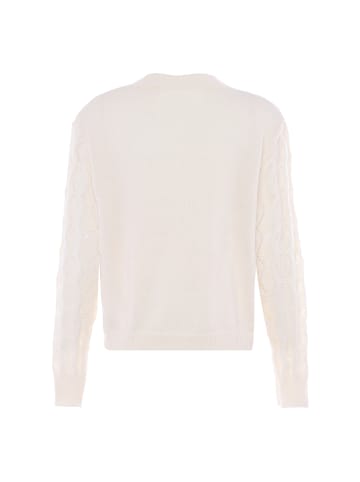 Blonda Damen Sweater in WOLLWEISS