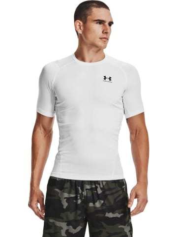 Under Armour T-Shirt "T-Shirt HeatGear Armour" in Weiß