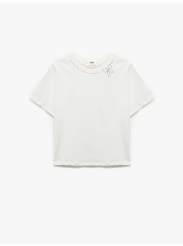 KOTON TSHIRT SS in Ekru