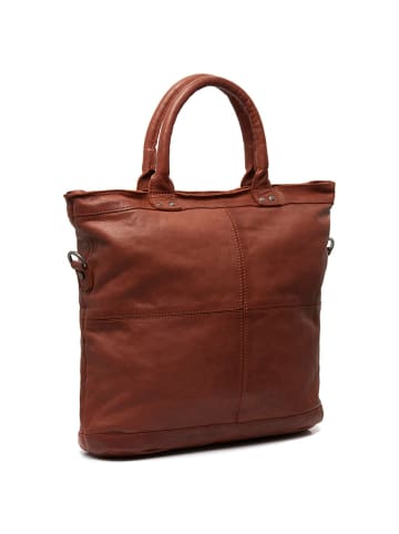 The Chesterfield Brand Ontario Handtasche Leder 37 cm in cognac