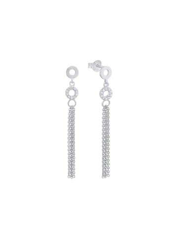 Amor Ohrstecker Silber 925, rhodiniert in Silber