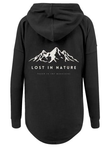 F4NT4STIC Oversized Hoodie Lost in nature in schwarz