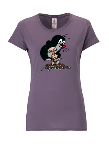 Logoshirt T-Shirt Der kleine Maulwurf in lavendel