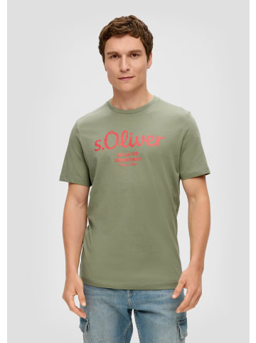 s.Oliver T-Shirt kurzarm in Olive