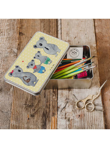 Mr. & Mrs. Panda Geschenkartikel Koala Familie zwei ohne Spruch in Gelb Pastell