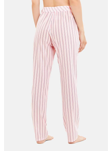 Rösch Schlafanzug Hose Basic in Rose stripe