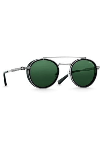 Thomas Sabo Sonnenbrille Johnny Panto Totenkopf in grau, schwarz