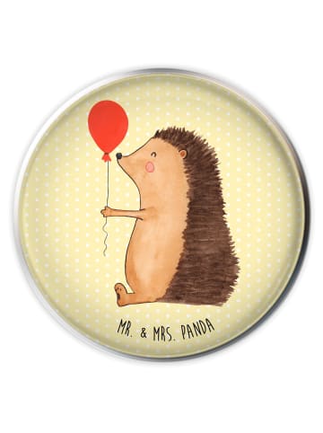 Mr. & Mrs. Panda Ablaufgarnitur Igel Luftballon ohne Spruch in Gelb Pastell