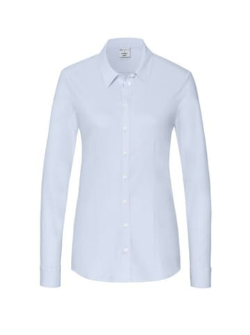 Wappen Langarmbluse für Damen in hell-blau