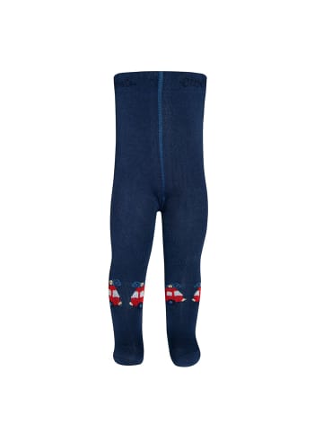 ewers 2er-Set Strumpfhose 2er Pack Feuerwehr/Ringel in blau