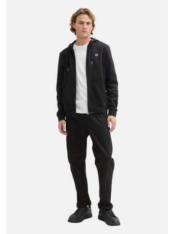Sweatjacke in schwarz