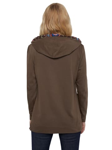 Gina Laura Sweatshirt in moosgrün