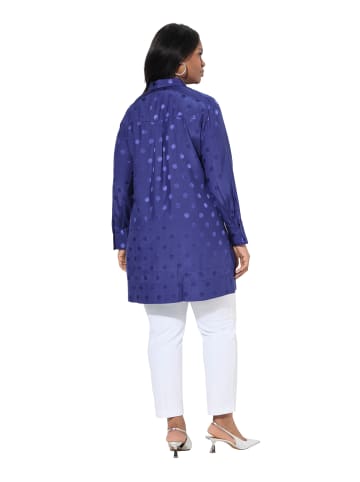 Ulla Popken Longtunika in tintenblau