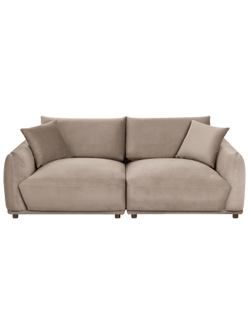 Beliani 3-tlg 3-Sitzer Sofa JUBEK in Beige