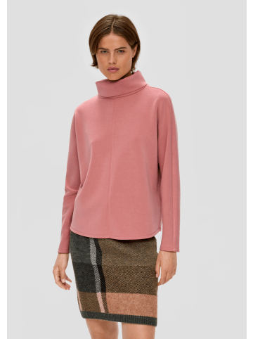 s.Oliver Sweatshirt langarm in Pink