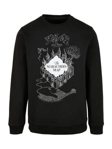 F4NT4STIC Basic Sweatshirt Harry Potter The Marauder's Map in schwarz