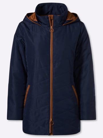 Sieh an! Steppjacke in marine