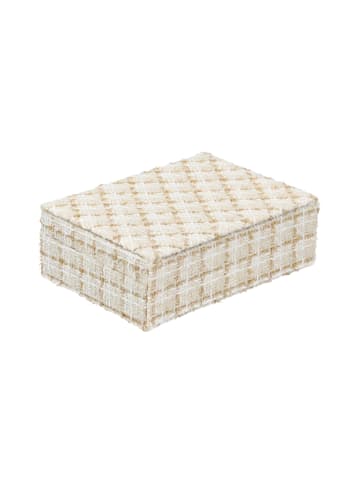 faina Women Jewelry Box in Beige Yellow